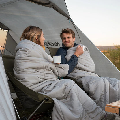Naturehike NODA Double Sleeping Bag – Cotton, Detachable, 5–15°C Comfort