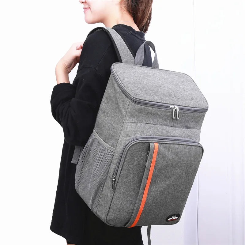18 L Insulated Lunch Bag Portable Waterproof Cooler for Camping