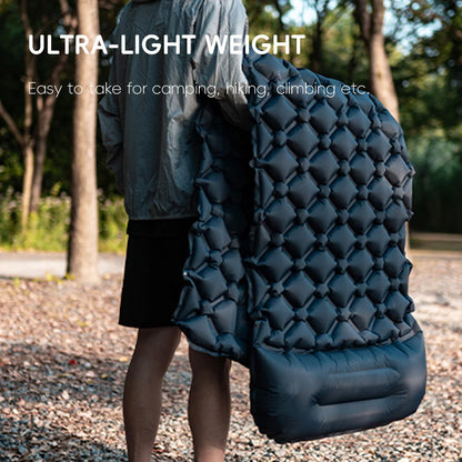 Self-Inflating Camping Sleeping Pad with Pillow