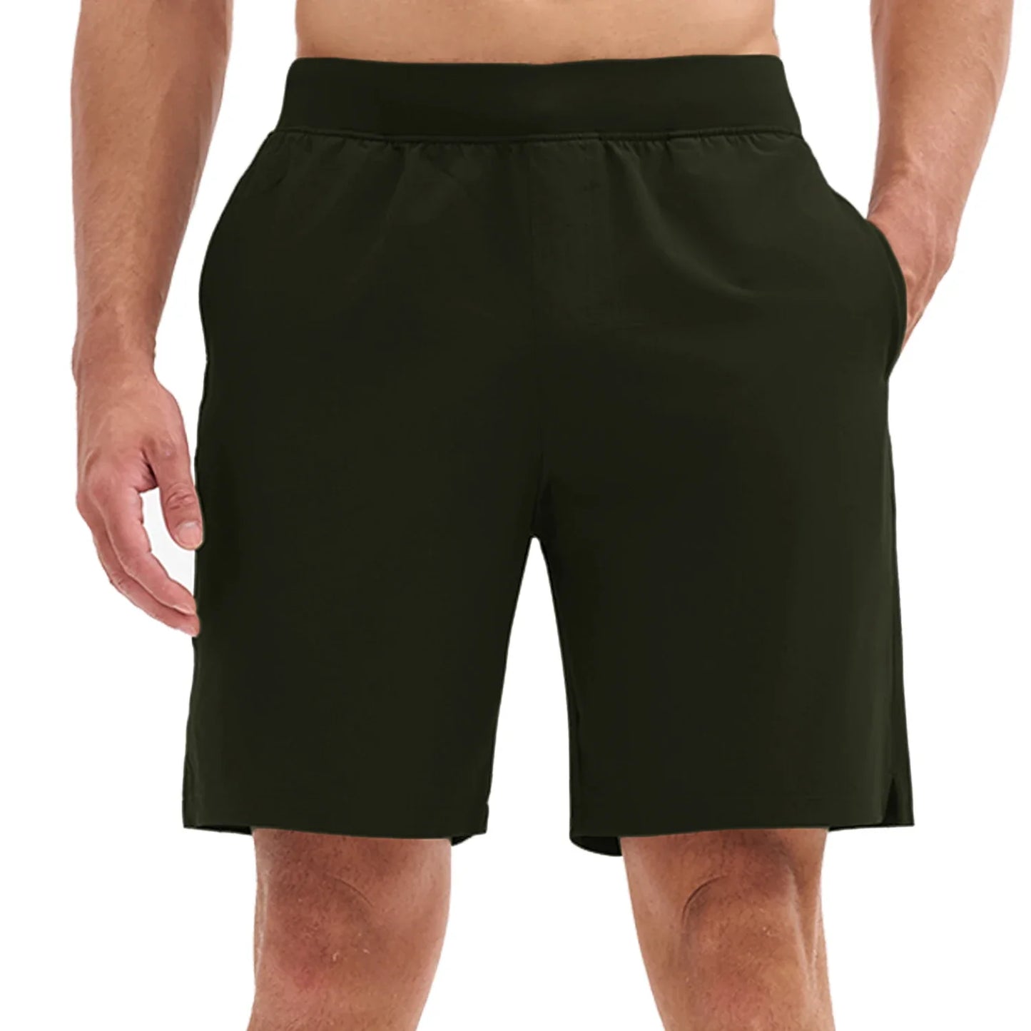 Men’s 8 Inch Hiking Shorts Lightweight Quick Dry with 3 Pockets