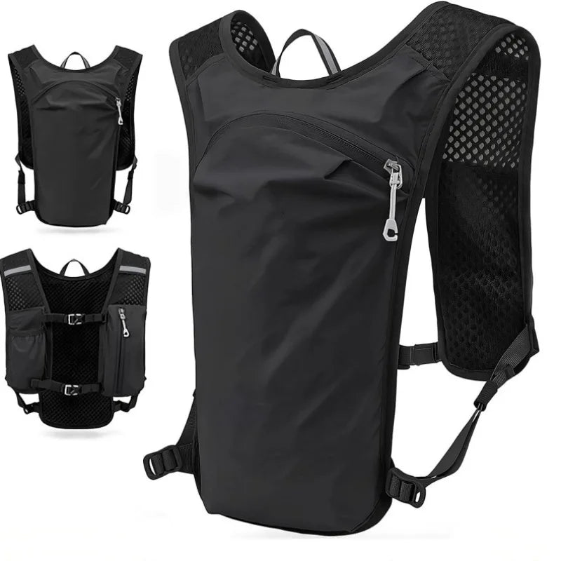 Breathable Hydration Vest Backpack with Water Bag for Hiking