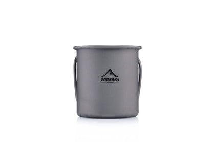 Lightweight Titanium Camping Mug for Hiking