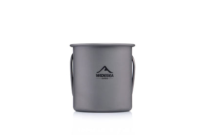 Widesea Titanium Mug Ultralight for Camping and Travel