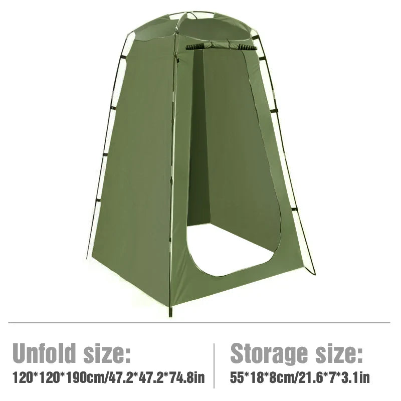 Portable Privacy Shower Tent Waterproof Changing Room for Camping