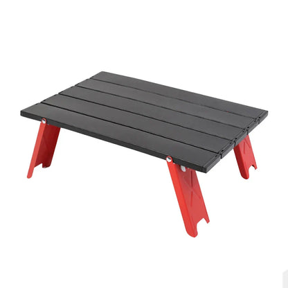 Ultralight Roll Up Folding Camping Table Portable Aluminium Alloy