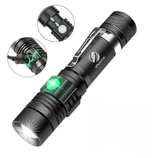 Powerful Rechargeable Flashlight "Shines" | Flashlight