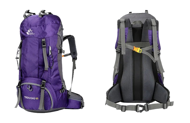 60 L Hiking Backpack Large Capacity for Trekking and Camping