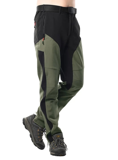 Men’s Winter Softshell Pants – Waterproof, Warm & Tactical Outdoor Trousers