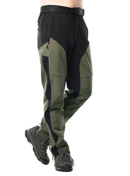 Men’s Winter Softshell Hiking Suit Waterproof Pants