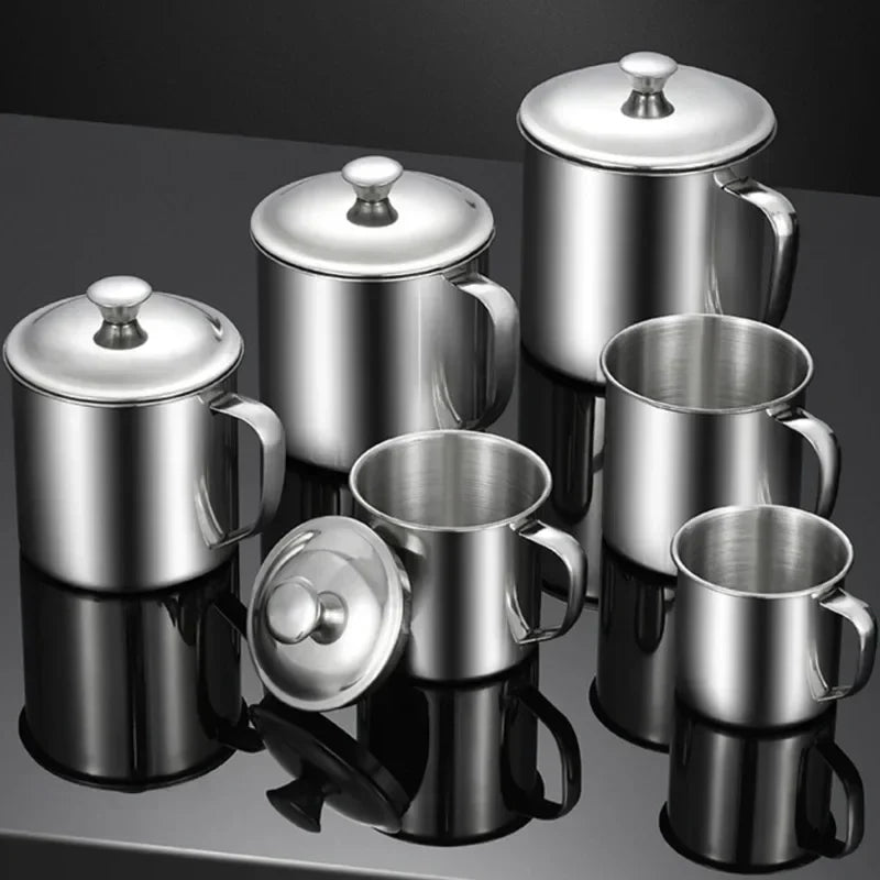 Stainless Steel Camping Mug Portable Travel Tumbler