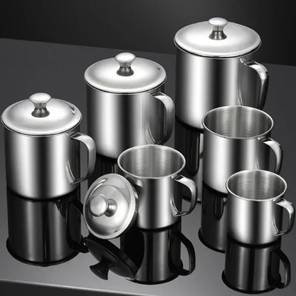 Stainless Steel Camping Mug Portable Travel Tumbler