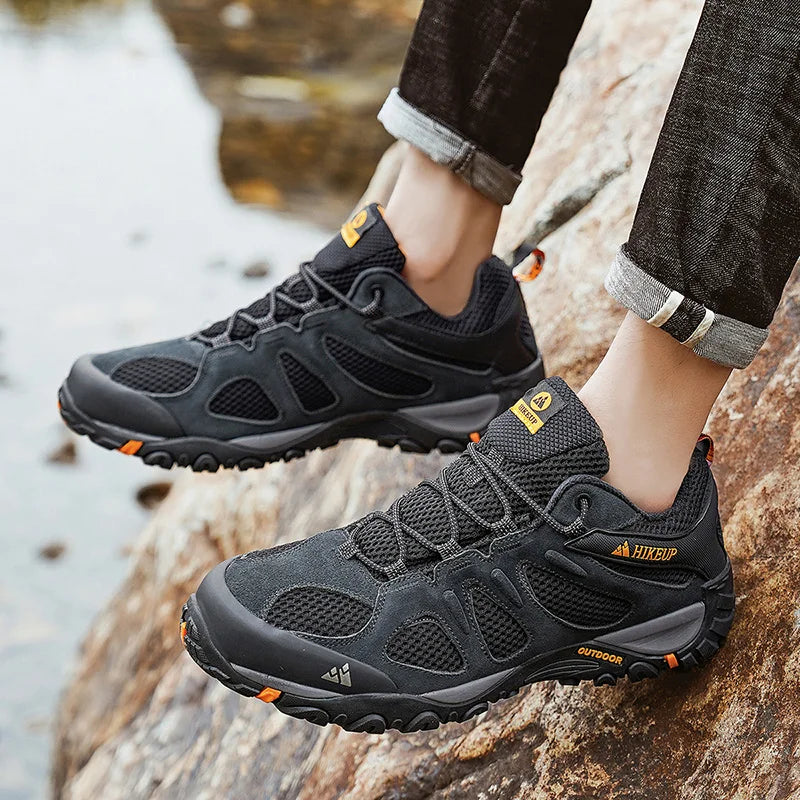 Men’s Hiking Shoes Breathable Non Slip Splashproof Wear Resistant