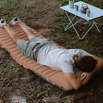 10 cm Self-Inflating Sleeping Mat Ultralight Waterproof Foot Pump and Pillow