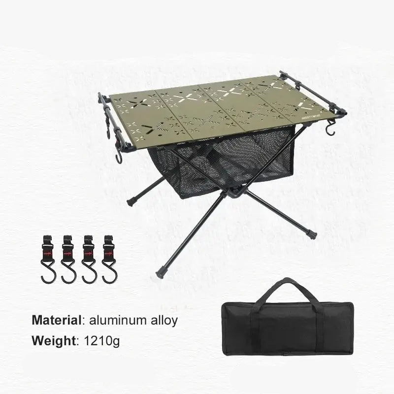 Folding Camping Table Portable Aluminium Alloy Lightweight