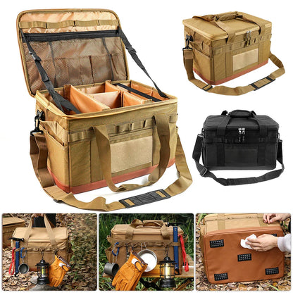 30L Camping Cooking Gear Organizer Bag