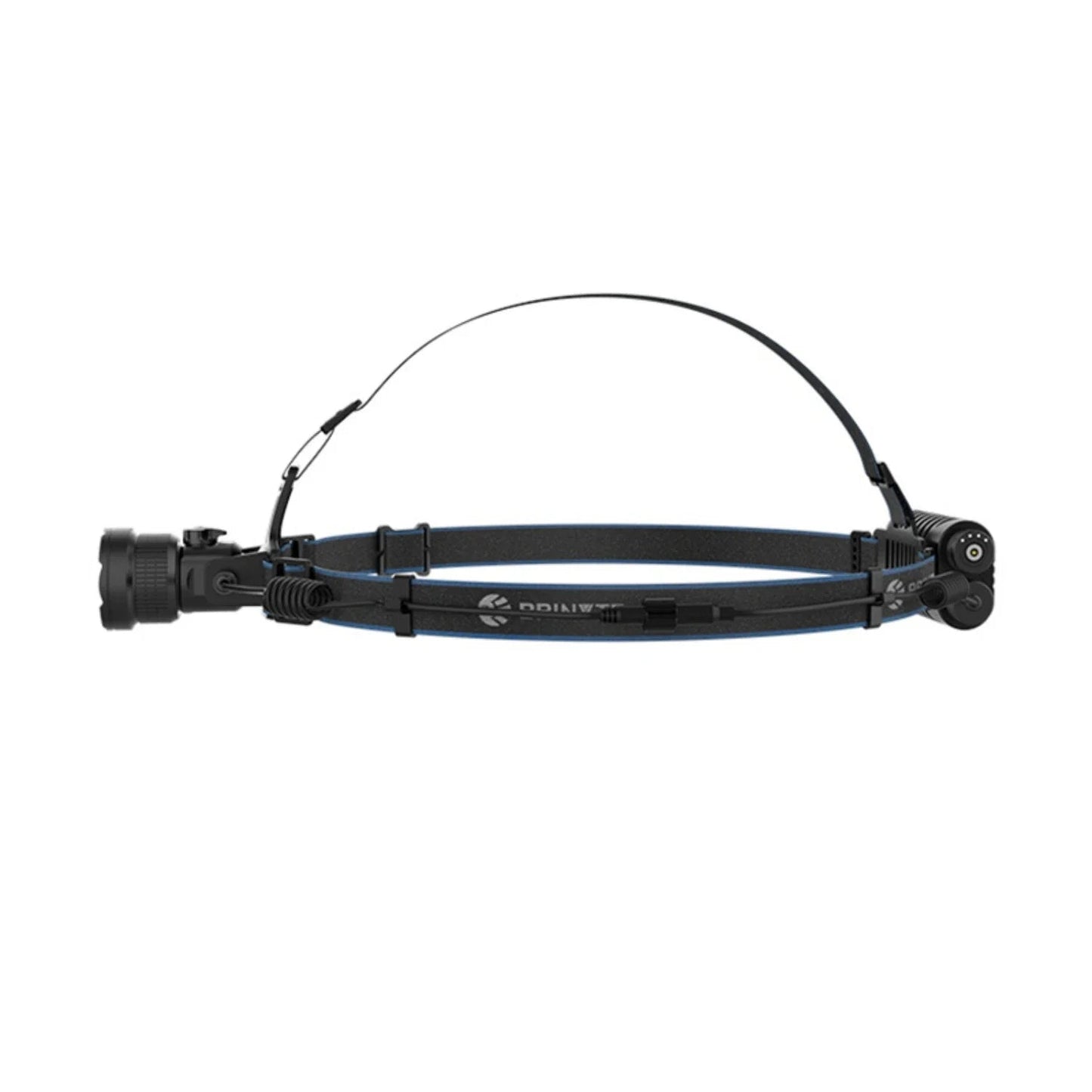 Rechargeable LED Headlamp Zoomable White Red Green Light for Camping