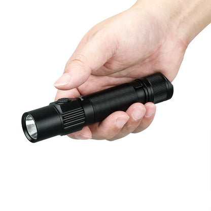 TrustFire T10R Tactical Flashlight – 1,800 lm, USB-C Rechargeable