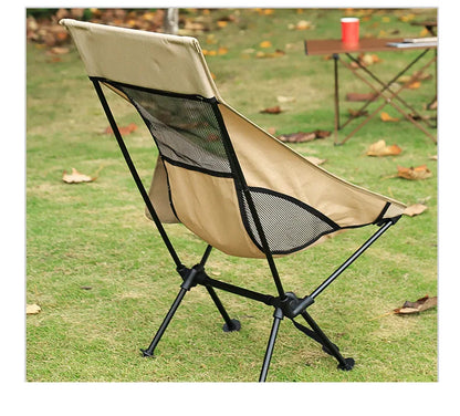 Outdoor Chair – Folding Ultralight with Footrest