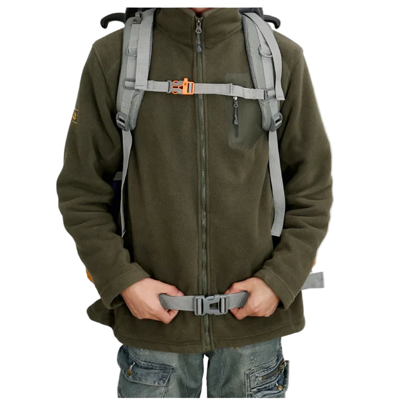 75 L Hiking Backpack with Rain Cover Large Capacity