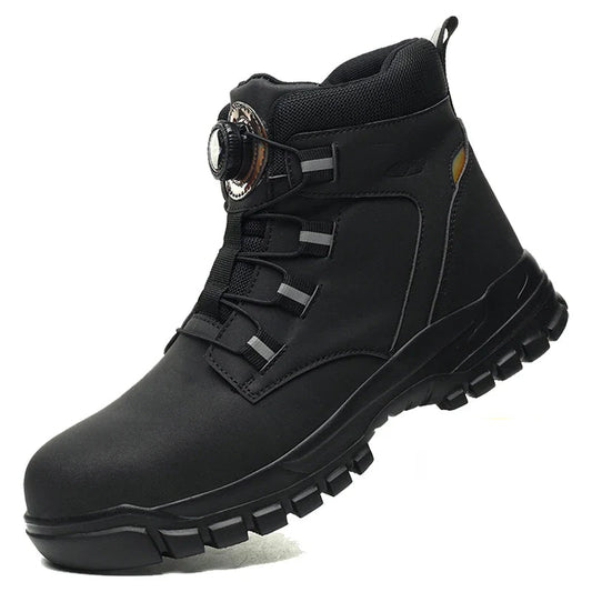 Men’s Steel Toe Waterproof Work Boots Puncture Resistant