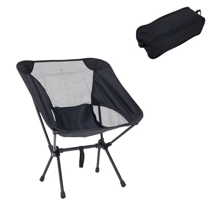 Portable Folding Camping Chair – With Backrest for Fishing, Beach & Outdoor Use