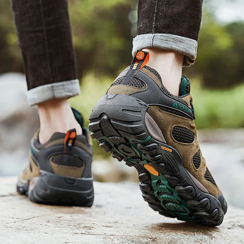 Men’s Hiking Shoes Breathable Non Slip Splashproof Wear Resistant