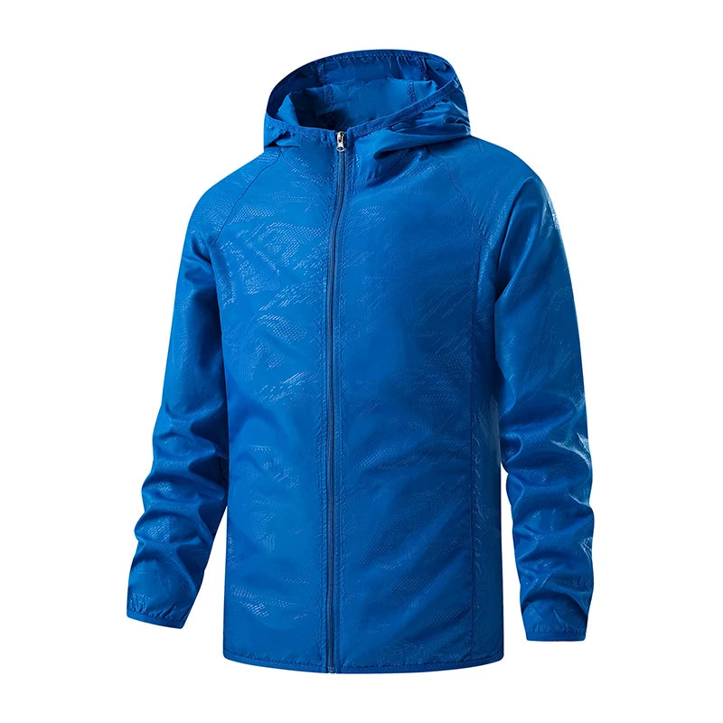 Waterproof Hiking Jacket – Unisex Windbreaker & Packable Raincoat