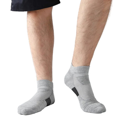 3 Pairs Cotton Crew Socks Breathable Anti Slip Unisex 38 to 44