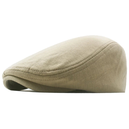 Unisex Corduroy Flat Cap – Retro Outdoor Hat for Everyday Use