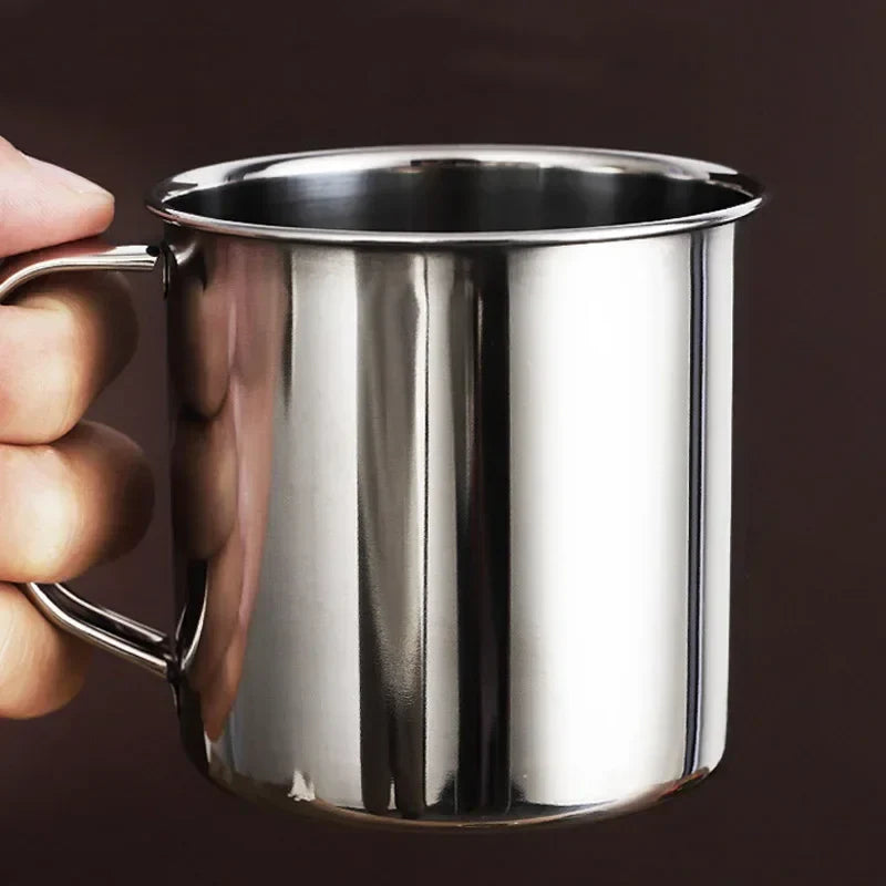Stainless Steel Camping Mug Portable Travel Tumbler