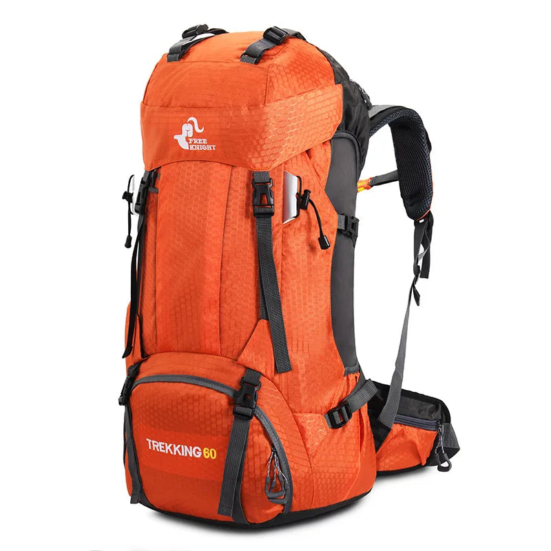 60 L Hiking Backpack Large Capacity for Trekking and Camping