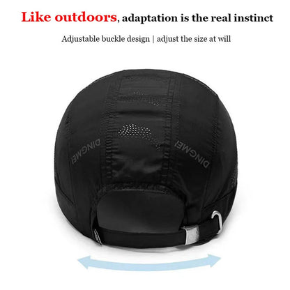 Quick-Dry Mesh Outdoor Cap – Lightweight & Breathable Unisex Hat for Summer