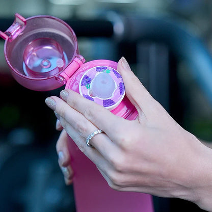 Water Bottle With Straw Leak Proof With Flavor Pods