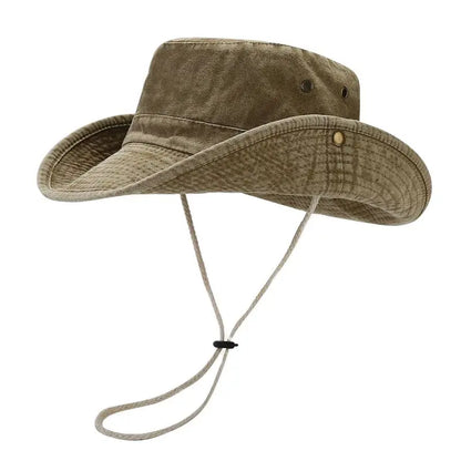 Unisex Cotton Bucket Hat Four Seasons Sun Cap