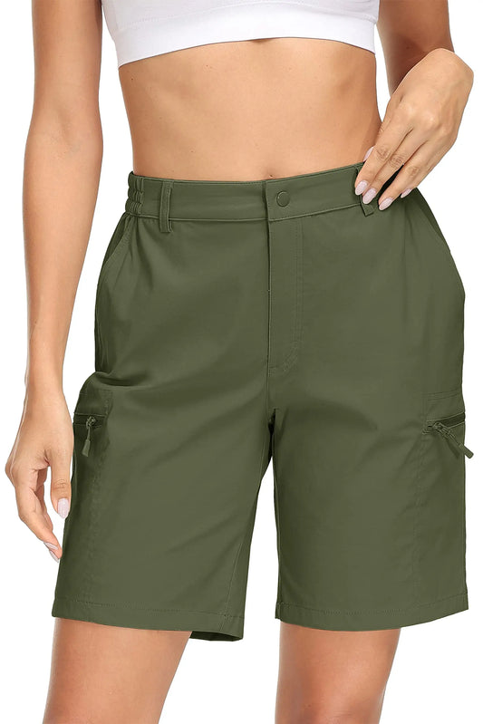 Women’s Hiking Shorts Quick Dry Lightweight with Zipper Pockets