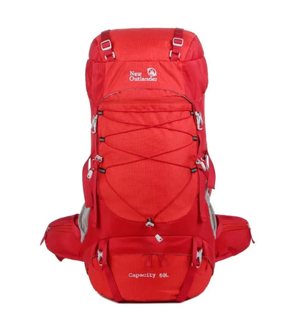 50 L Nylon Hiking Travel Backpack Large Capacity