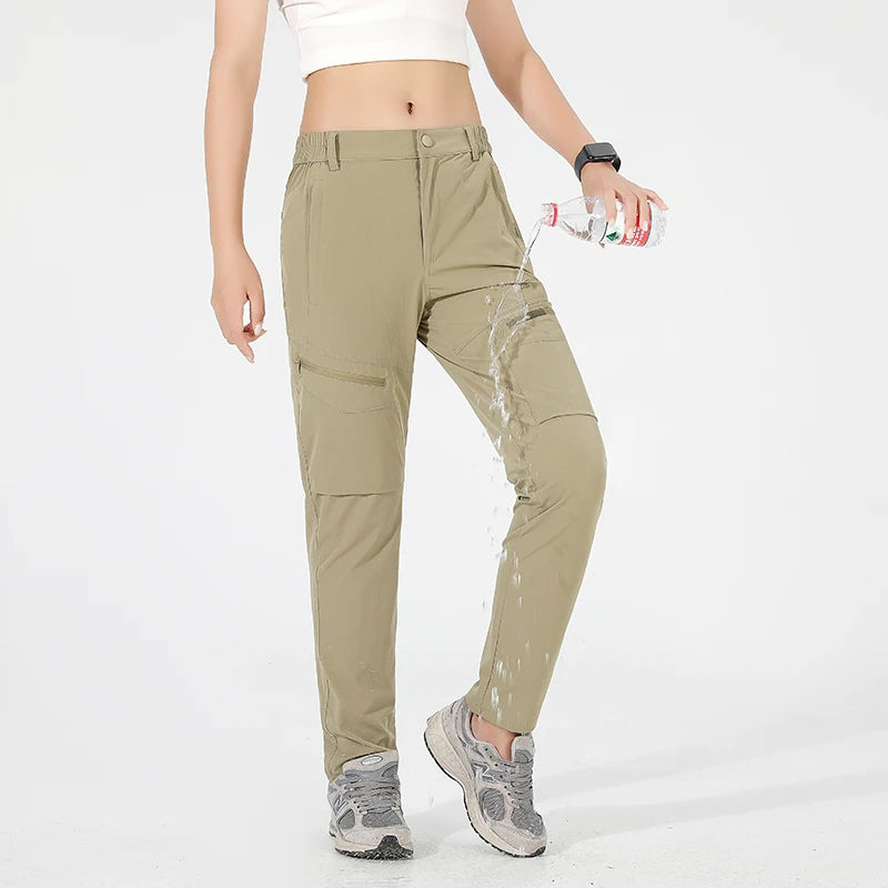 Women’s Hiking Pants 4-Way Stretch Waterproof Quick Dry Outdoor Trousers