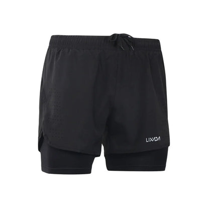Men’s Quick Dry 2 in 1 Hiking Shorts with Longer Liner