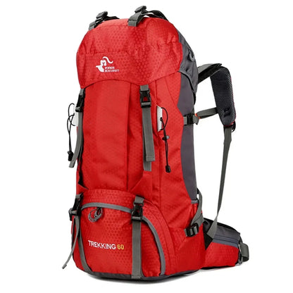 60 L Hiking Backpack Large Capacity for Trekking and Camping