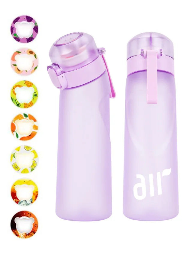 Water Bottle With Straw Leak Proof With Flavor Pods
