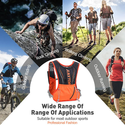5 L Lightweight Hydration Vest Backpack for Hiking