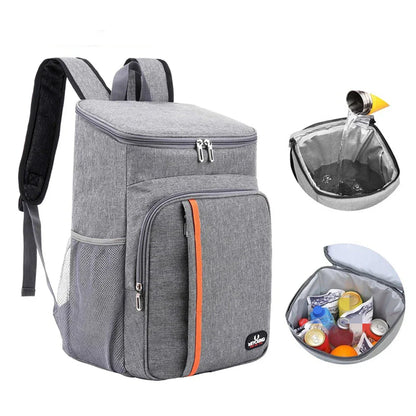 18 L Insulated Lunch Bag Portable Waterproof Cooler for Camping
