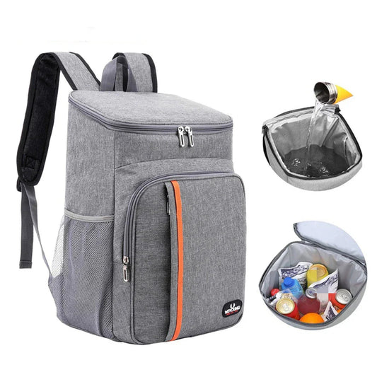 18 L Insulated Lunch Bag Portable Waterproof Cooler for Camping