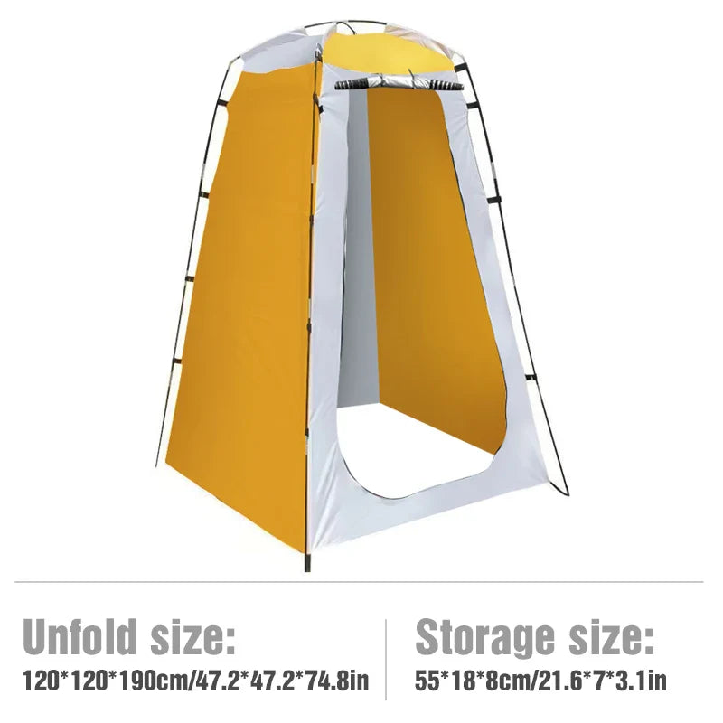 Portable Privacy Shower Tent Waterproof Changing Room for Camping