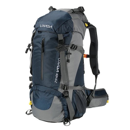 50L Waterproof Hiking Backpack – Outdoor Trekking & Camping Bag with Rain Cover