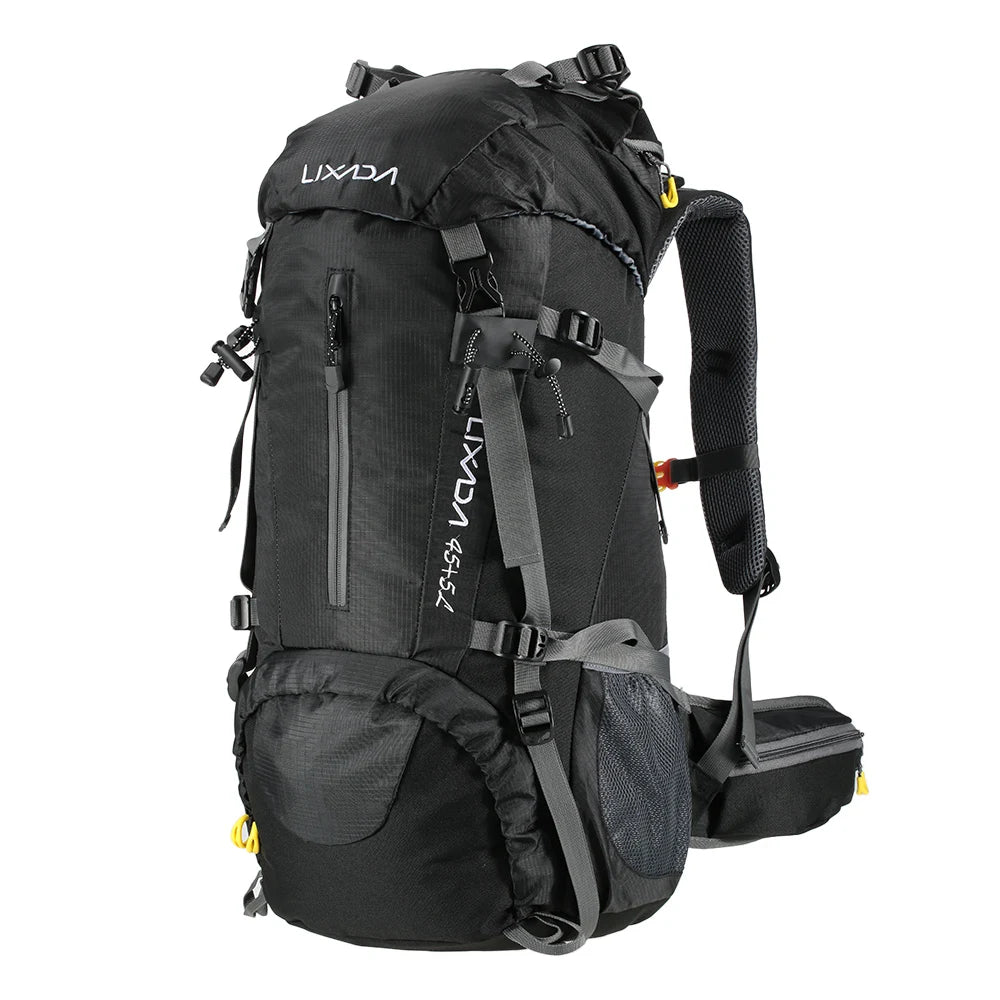 50L Waterproof Hiking Backpack – Outdoor Trekking & Camping Bag with Rain Cover