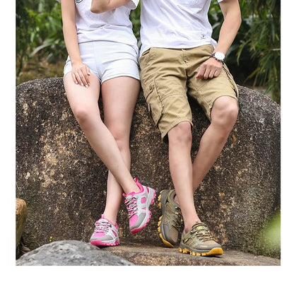 Unisex Hiking Shoes Breathable Non Slip Summer