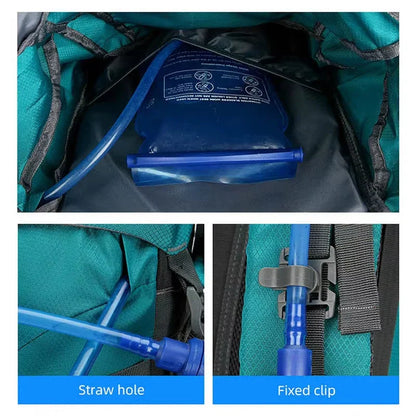 Hiking Backpack Large Capacity with Rain Cover for Camping
