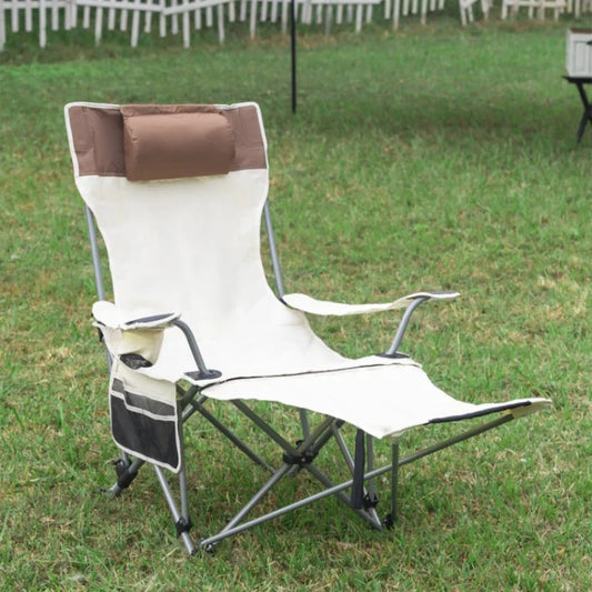Folding Lounge Camping Chair Portable Ultralight Director Style