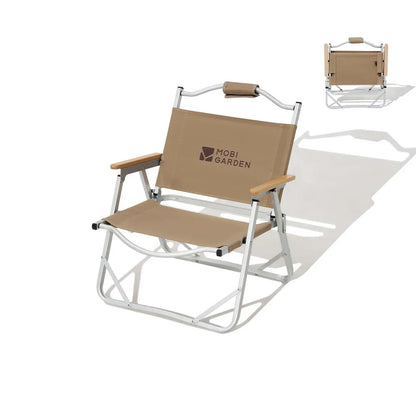 Aluminum Alloy Folding Camping Chair Lightweight Kermit Style